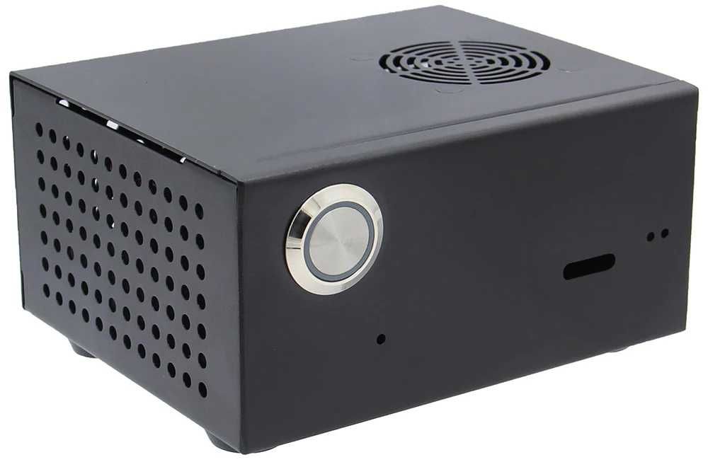 Raspberry Pi 4 Model B 8GB + X825-C8 Metal Case + SSD 256GB + SD 128GB