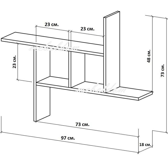 Етажерка за стена,полица,етажерки(код-0148)