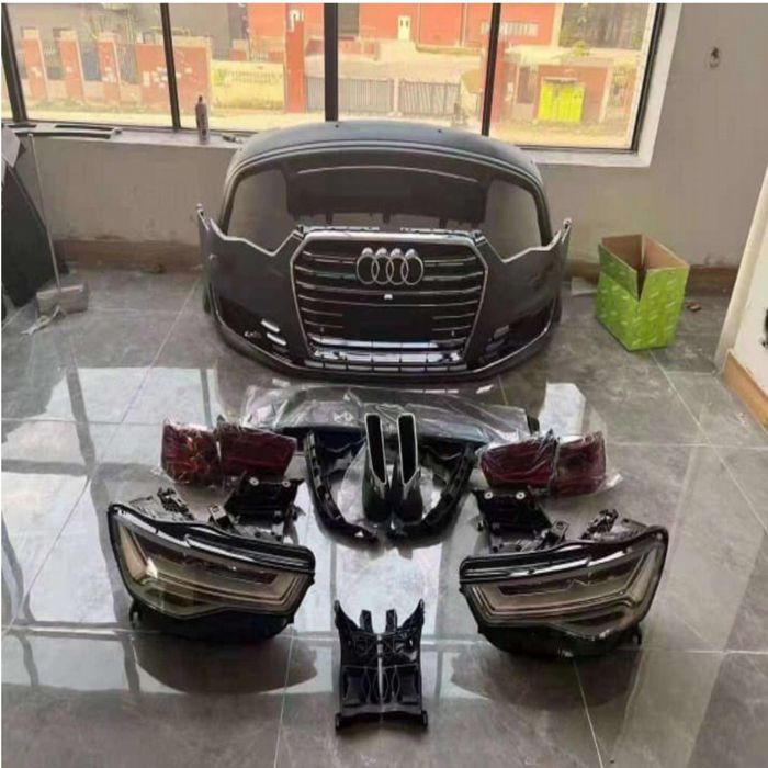 Facelift пакет Audi A6 C7 4G предна броня задна броня фарове стопове