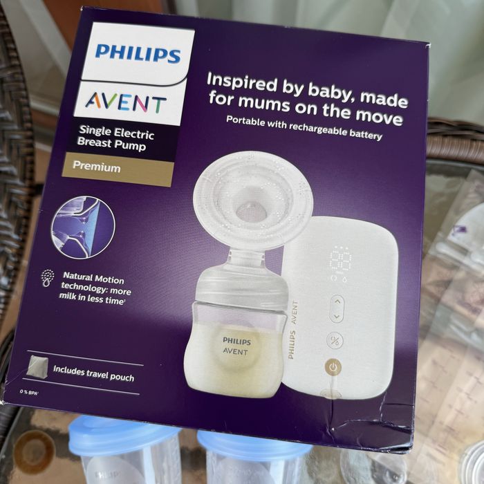 Philips Avent SCF396/31 Premium електрическа помпа за кърма с батерия