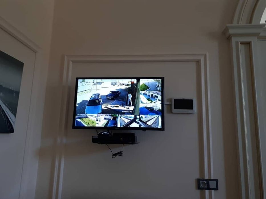 установка камер видеонаблюдения