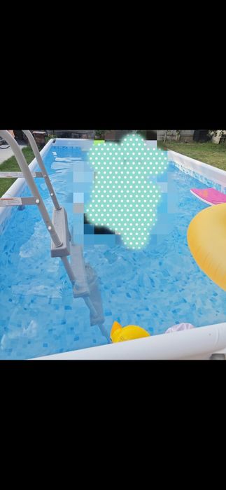 Piscina cadru metalic