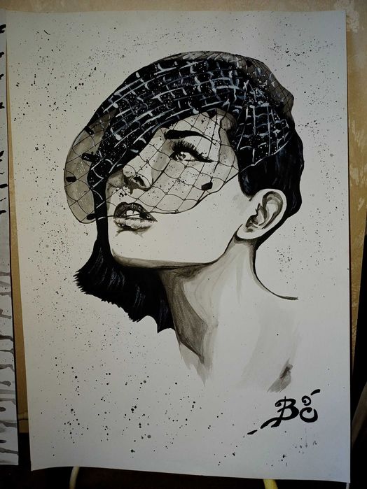 Картини - акрил върху картон без рамка