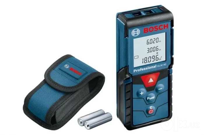 Лазерный дальномер для строительства. Bosch Professional GLM 40
