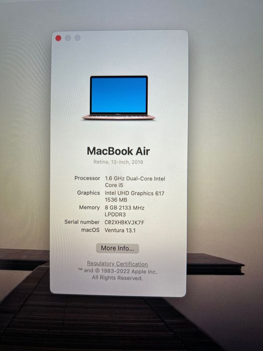 Нов Apple MacBook Air 13 Retina