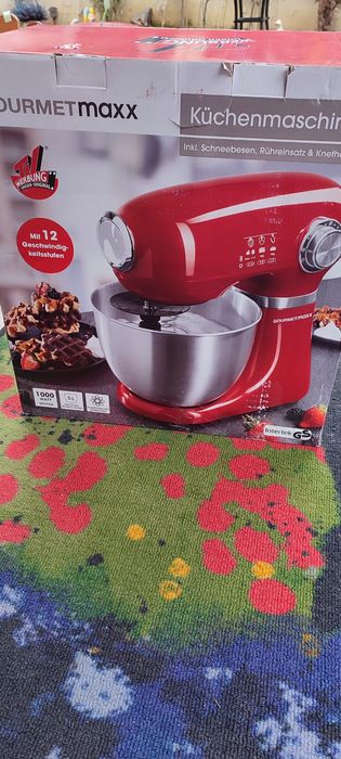 Mixer planetar Zass ZPSM-15, 1000W, bol inox 5L, 12 viteze