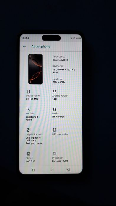 Telefon I16pro max