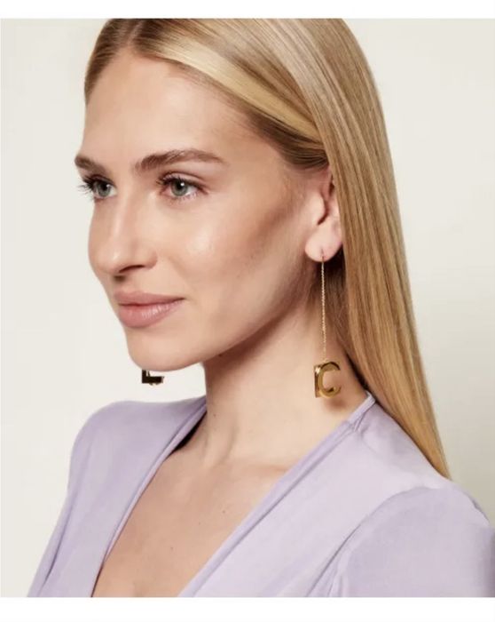 ELISABETTA FRANCHI Оригинални обеци, купени за 220€, продават се 119€, Нови