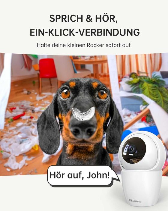 CZEview 3K 5MP вътрешна камера за видеонаблюдение