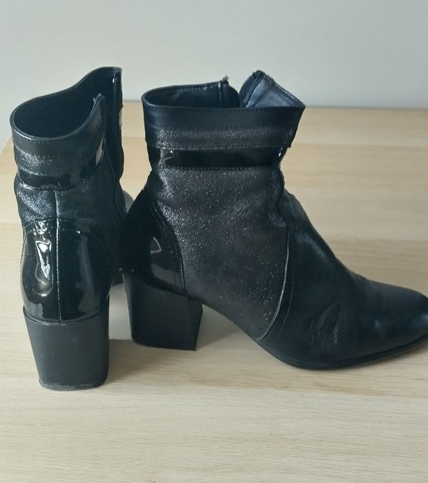 Дамски боти естествена кожа