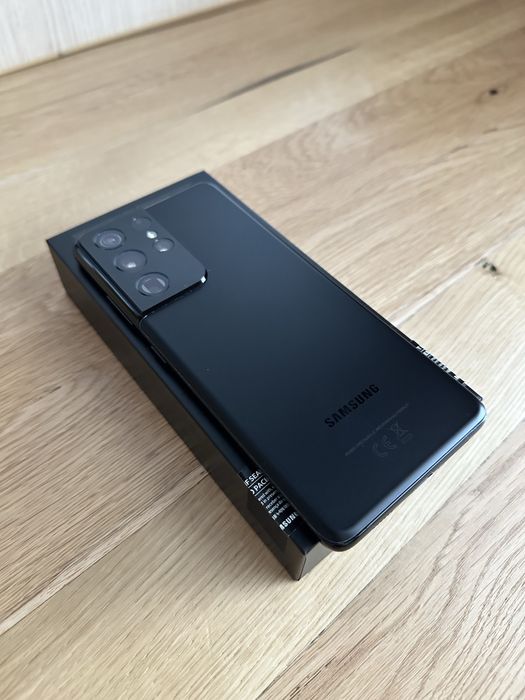 SAMSUNG Galaxy S21 Ultra 5G 128GB 12GB RAM Phantom Black