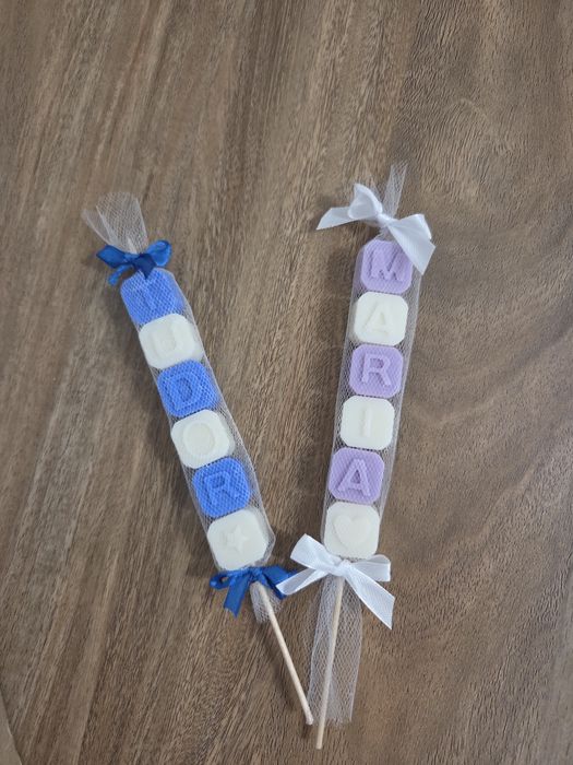 Mărturii nuntă si  botez din ceară naturală de soia – parfumate,