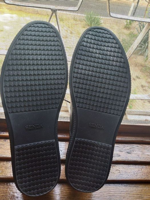 Туфли мужские.  Цвет черный.  Размер 43.