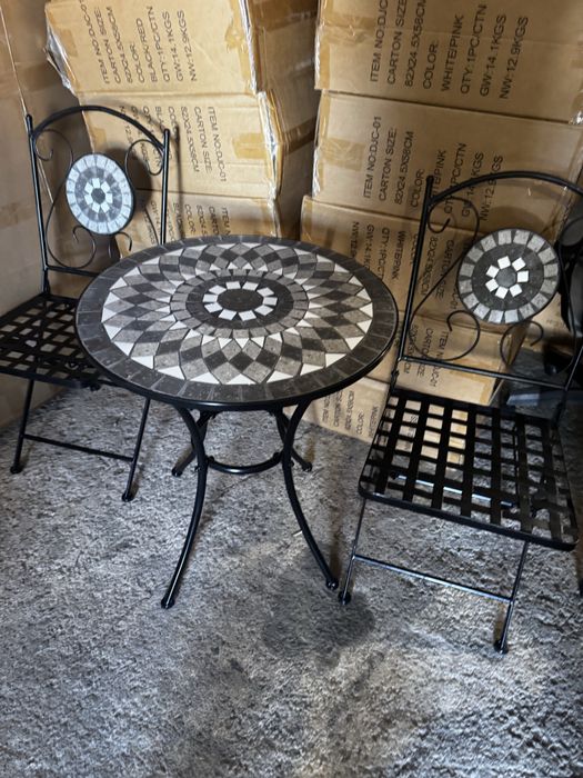 Set terasa mozaic