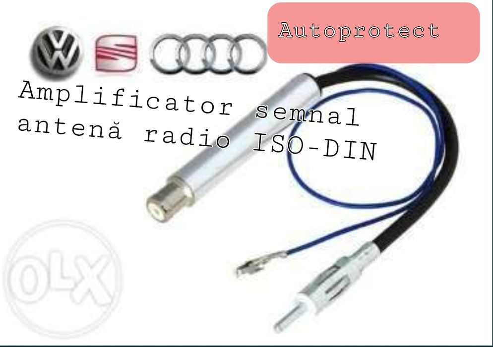 Adaptor antena de la mufa Fakra la aparate cu mufa antena Europa