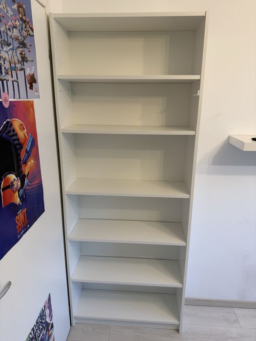 Bilioteca Billy Ikea alb 80x28x202 cm