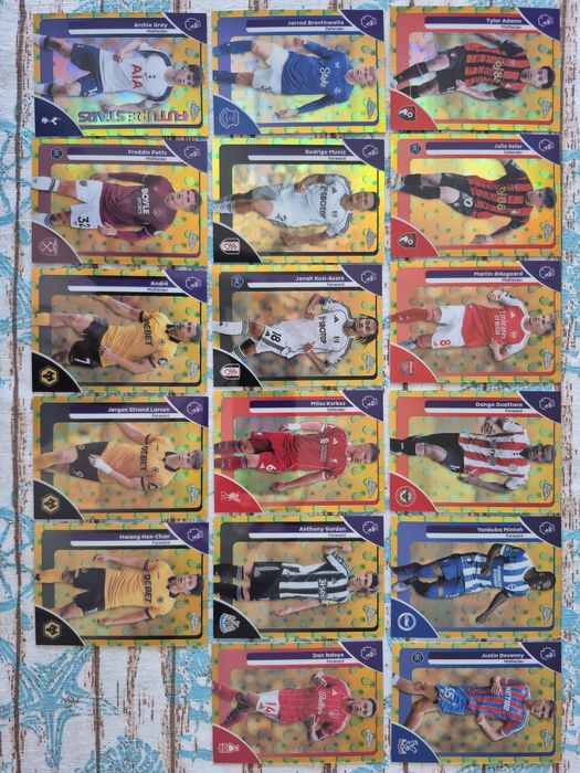 Topps EPL Chrome 2026 - Base & Inserts Updated 19.04