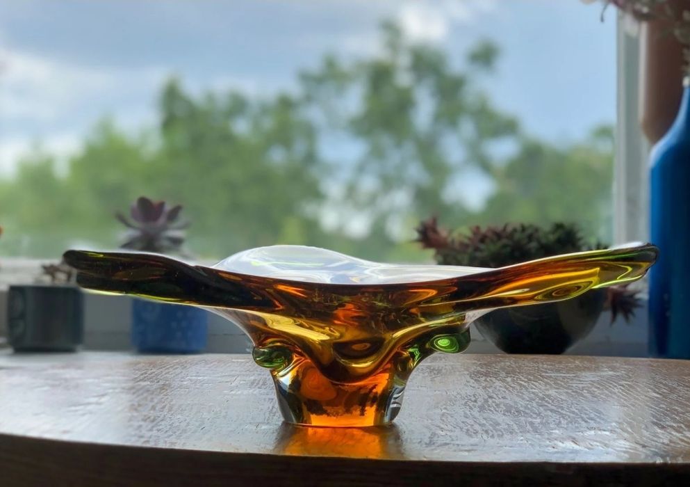 Ваза Чехословакия. Винтаж