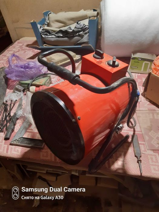 Пушка для обогрева