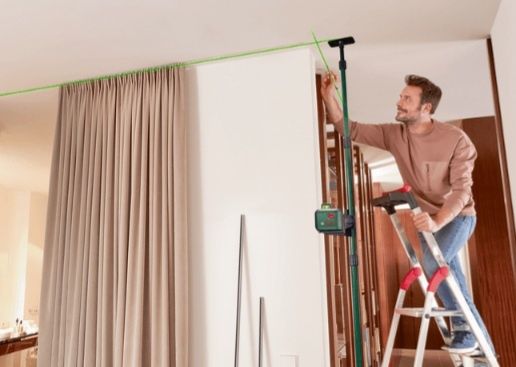 Лазерный нивелир (лазерный уровень) BOSCH ADVANCED LEVEL 360 SET