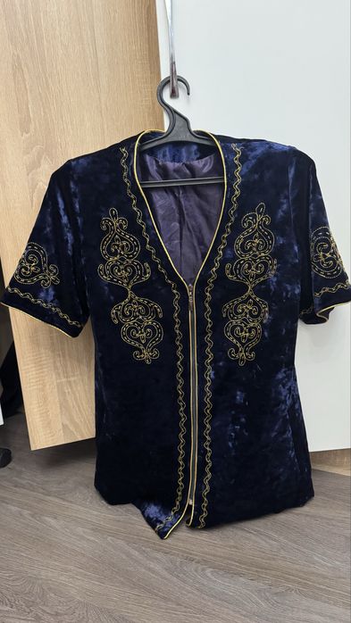 Камзол синий, плюш