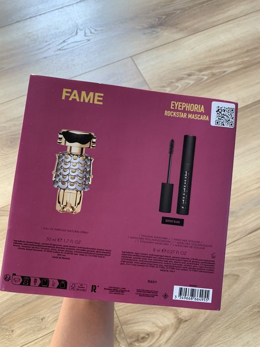Set parfum 50 ml Paco Rabanne Fame+ rimel