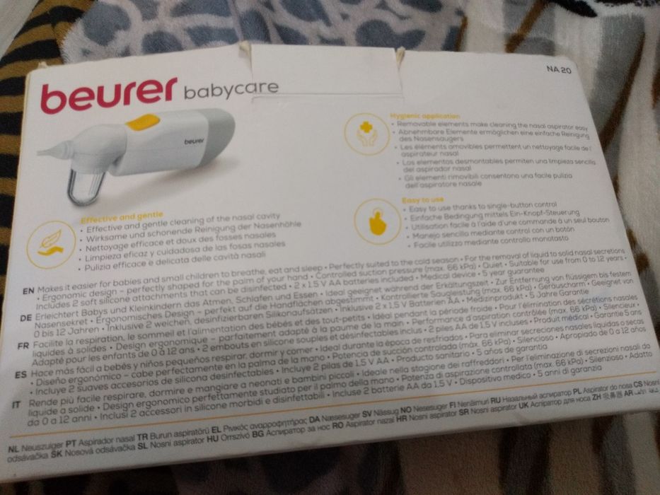 Aspirator nazal beurer NA 20