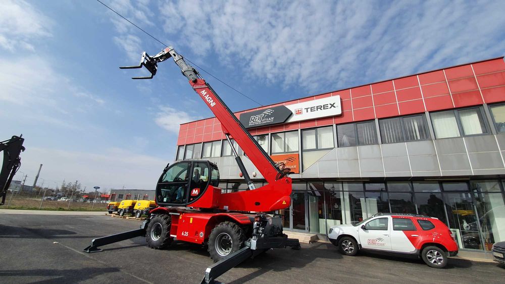 Manipulatoare / telehandlere telescopice  MAGNI (proiectantul MANITOU)