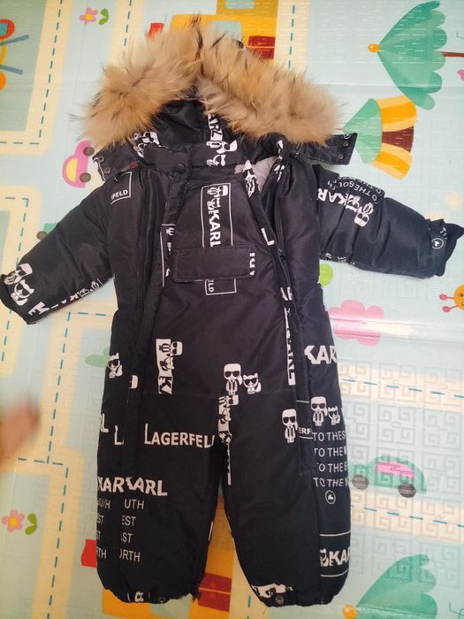 Продам зимний комбинезон 2в1