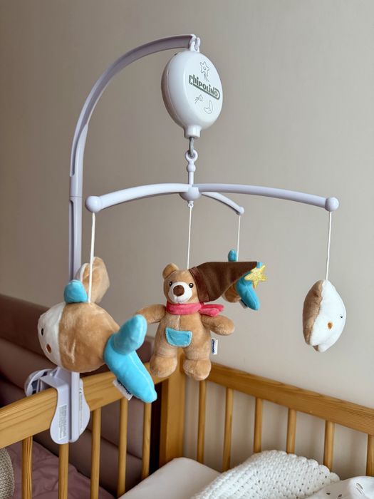 Музикална въртележка за кошара Chipolino “Мечо Теди”