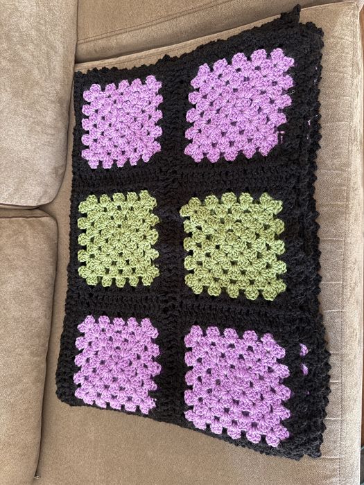 Ново Ръчно плетено одеяло