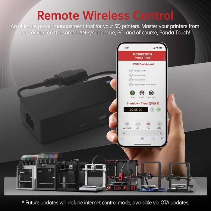 Controler Smart Imprimanta 3D BIGTREETECH Panda PWR Bambu Lab Nou