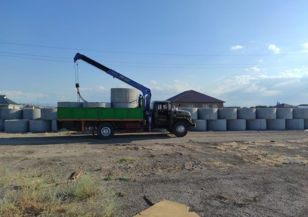 Бетонные кольца, септик