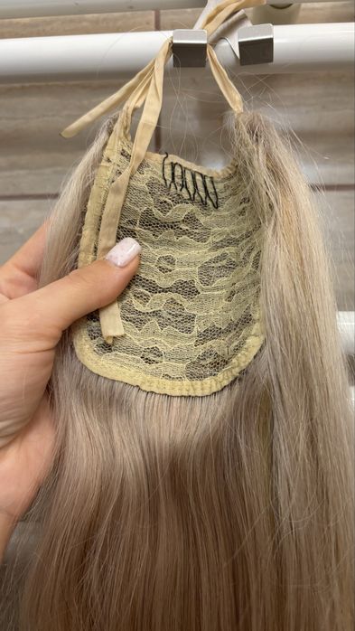 Coadă din păr natural( Blond )