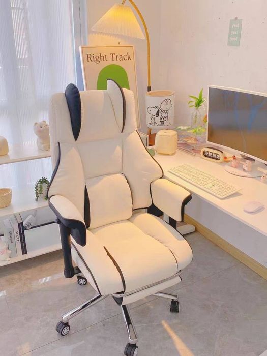 Эргономичное удобное компьютерное кресло, мягкий и современный дизайн