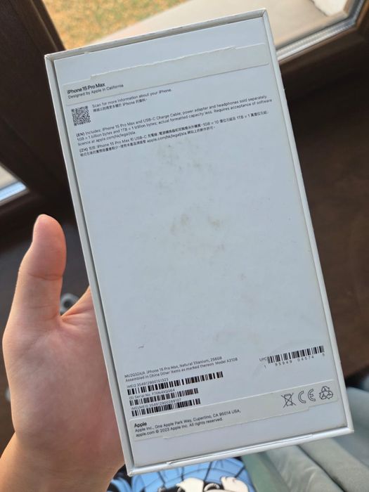 Iphone 15 pro max 256gb