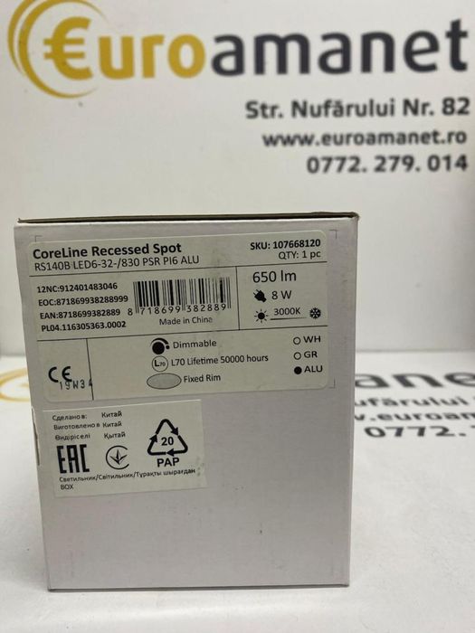 DWL RS140B LED6-32-/830 650lm PSR PI6 -N2-