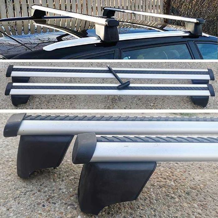 НОВИ алуминиеви напречни греди за AUDI A3 A4 A6 Avant Q5 Ауди багажник