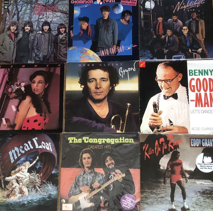 Виниловые пластинки разные жанры