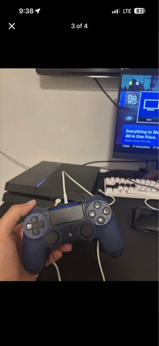 PS4 плейстейшън подарък игри и джойстик
