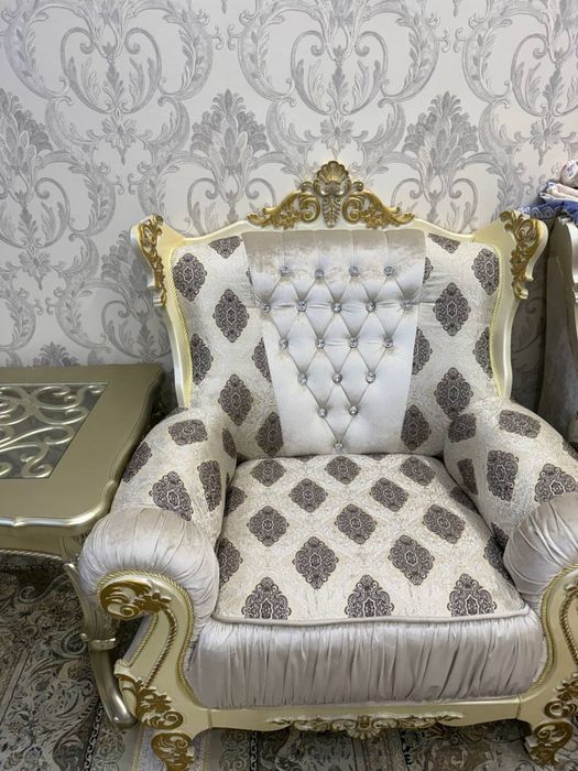 Диван кресло комплект с журнальным столиком, divan kreslo komplekt
