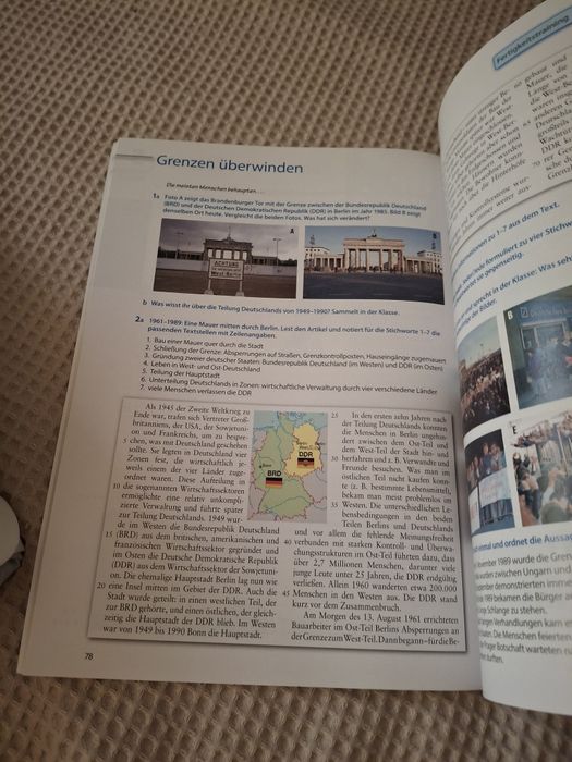 Учебници по немски Aspekte Junior B1B2, заедно с тетрадка