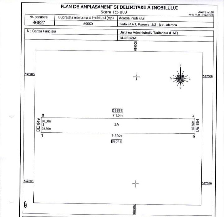 Vând teren în Slobozia - INVESTIȚIE