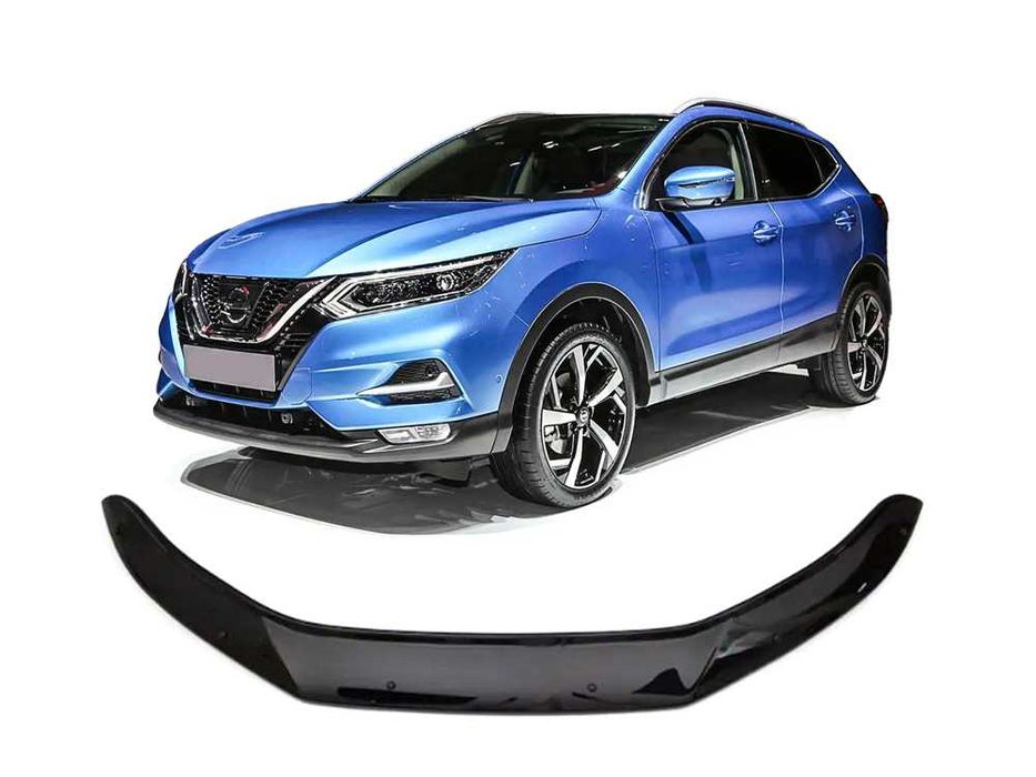 Спойлер преден капак Дефлектор Nissan Qashqai 2017-2021 Нисан Кашкай
