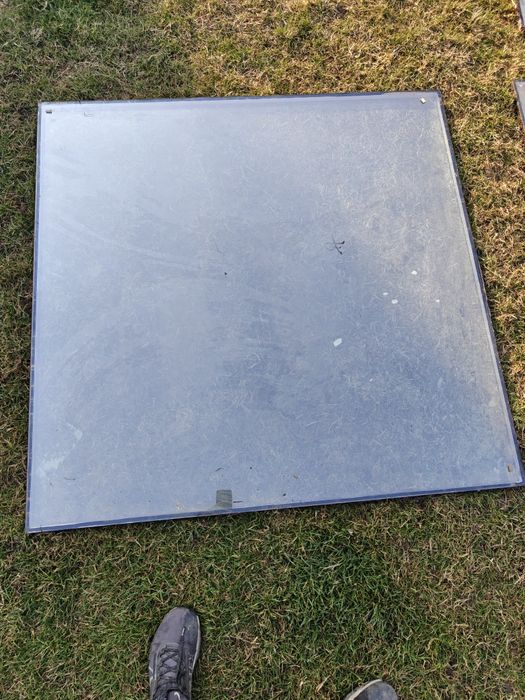 PVC дограма 150х205 / 135х205 – златен дъб – 3 бр. 110 evro за всичко