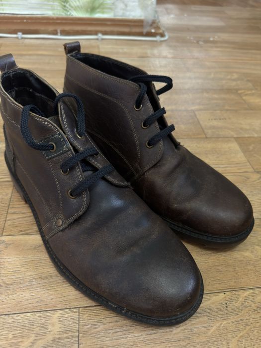 Продам кожаные ботинки