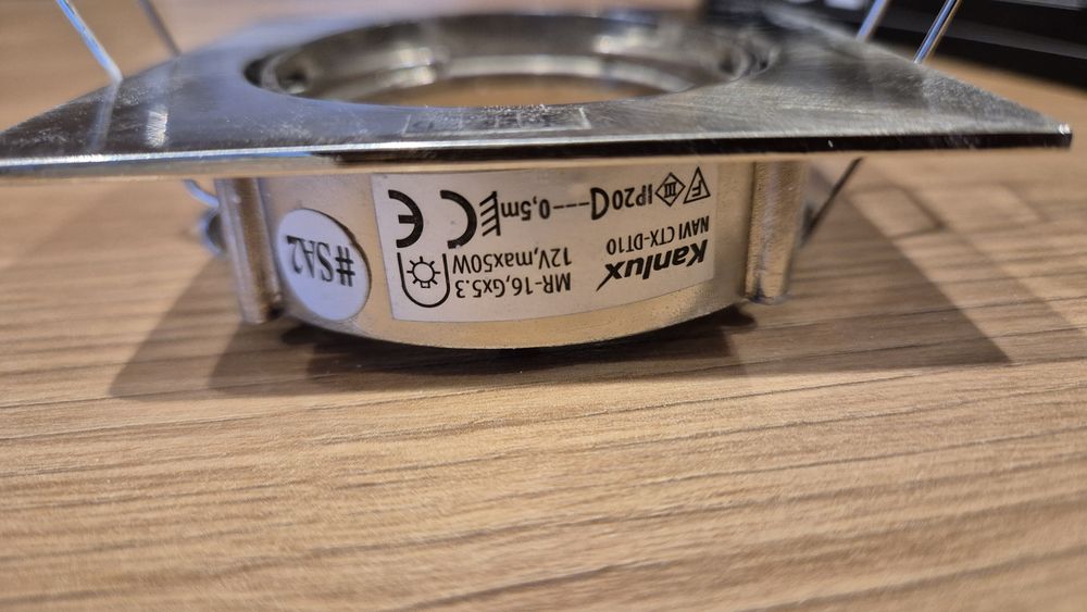 Квадратни лунички за вграждане