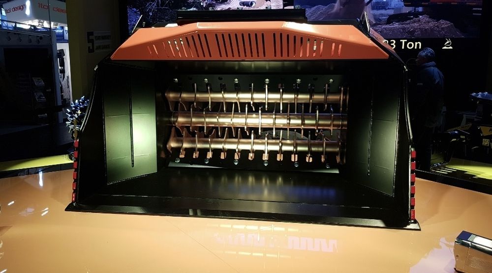 Cupa euro terex 300 diverse razuri cauciuc hardox