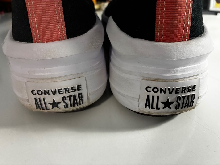 Converse chuck taylor all star move кецове розово черно