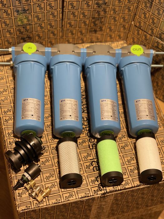 Filtre ATS retea aer - Baterii - Regulatoare - Lubrificator scule